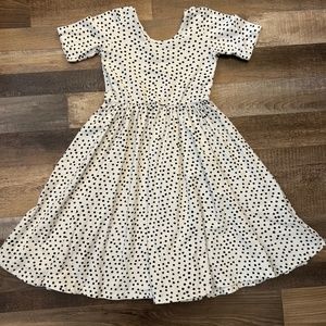 Alice & Ames Ballerina Twirl Dress Polka Dot Size 10